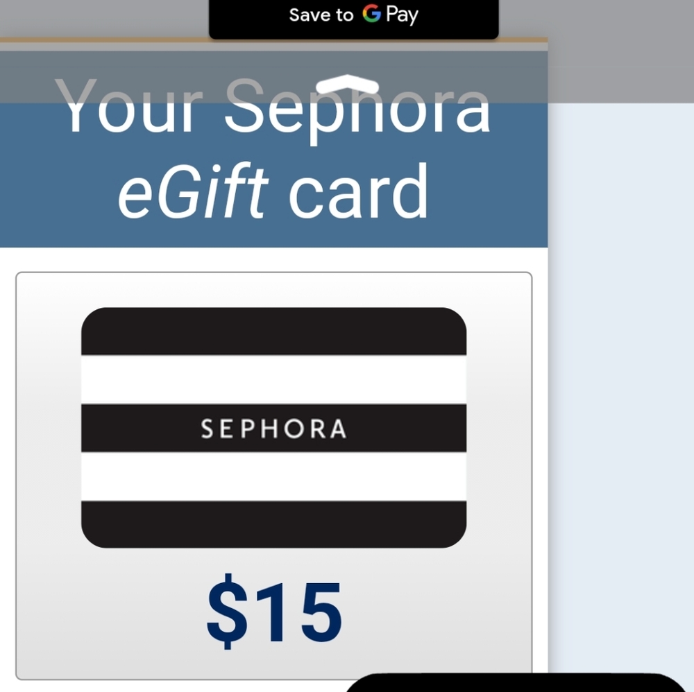 E Gift Card online in Store